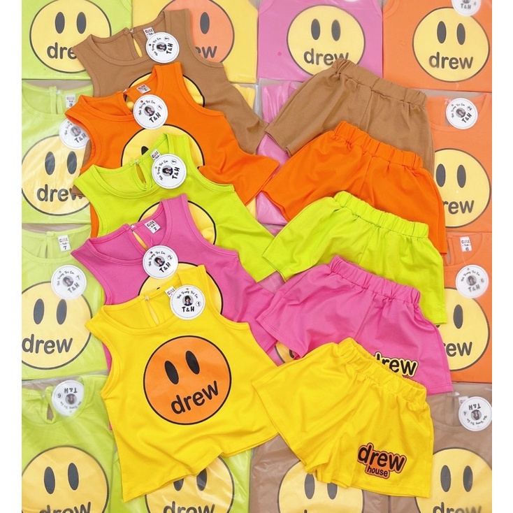 Xả Bộ Drew sát nách cho bé gái 15-25kg