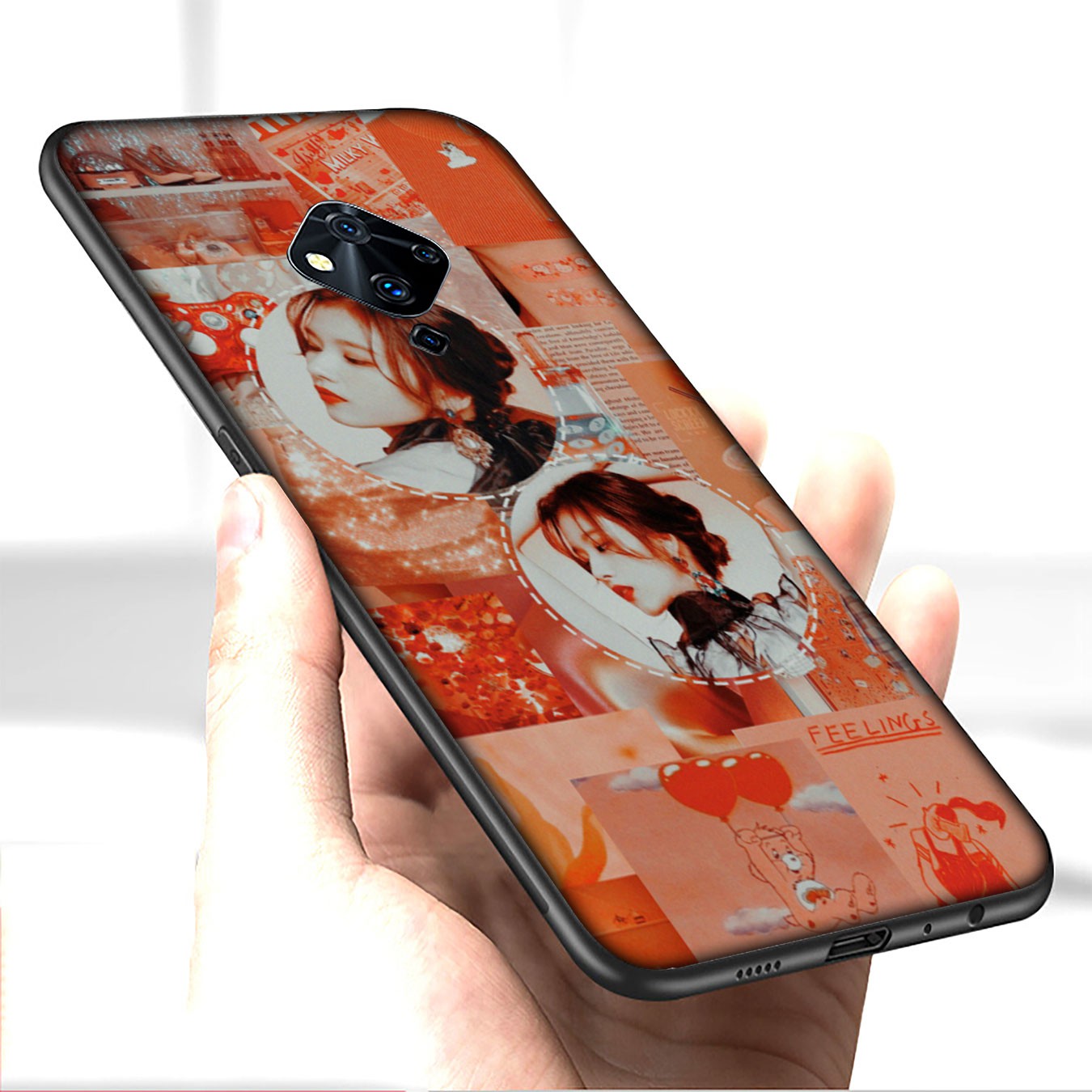 Samsung Galaxy A9 A8 A7 A6 Plus J8 2018 + A21S A70 M20 A6+ A8+ 6Plus Casing Soft Silicone kpop iu Phone Case