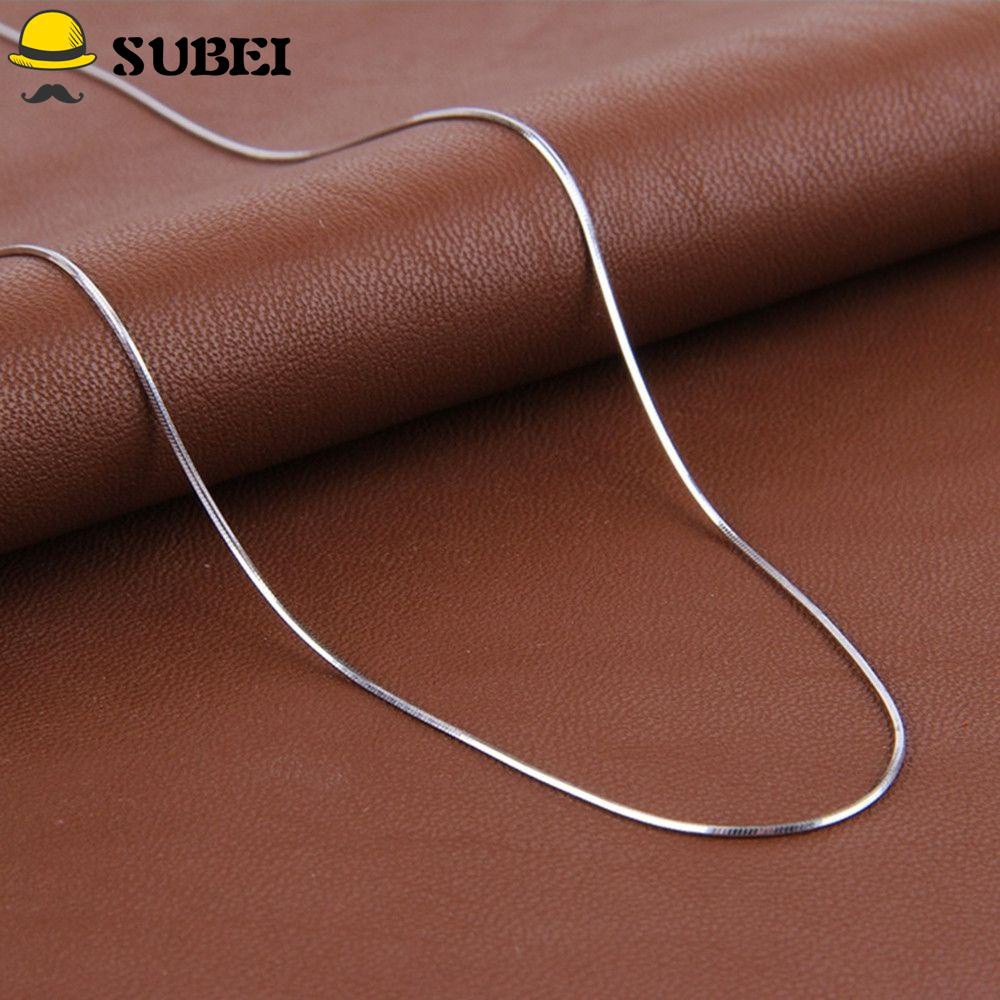 Vòng cổ Bạc 925 Bằng Thép Không Gỉ Thời Trang Dành Cho Nam Và Nữ