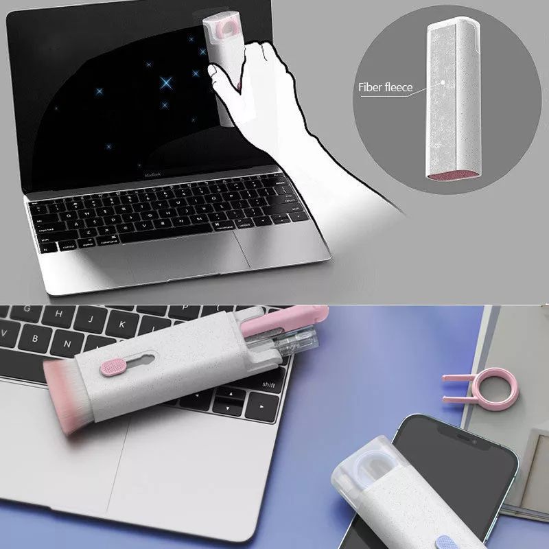 vệ sinh bàn phím gọn nhẹ cầm tay 7-in-1 Làm sạch được hầu hết các vị trí