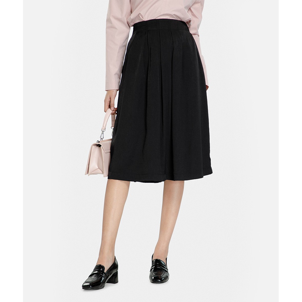 [Mã FASHIONMALLT4 giảm 15% đơn 150k] HNOSS - Váy Xếp Ly Lưng Thun - BAC12012017 | BigBuy360 - bigbuy360.vn