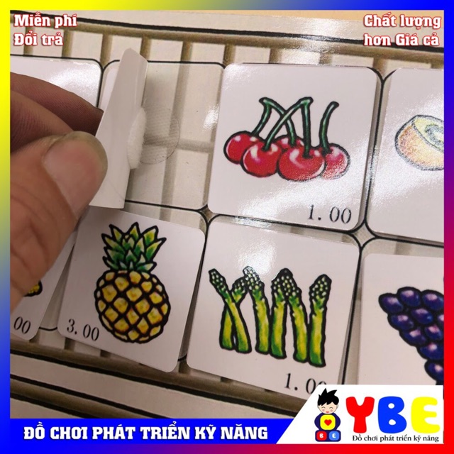 Bộ đồ chơi bé tập đi siêu thị cho bé nam nữ từ 1 tới 6 tuổi giúp trẻ em phát triển kỹ năng cơ bản theo Montessori