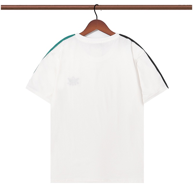 Áo Thun Ngắn Tay In Hoa Và Chữ Thời Trang Dành Cho Cặp Đôi