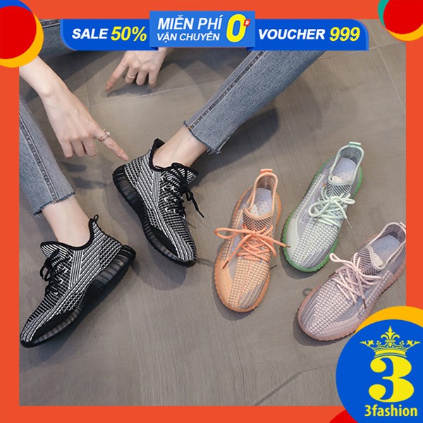 Giày Thể Thao Nữ Y.Z Hoa Cúc Vải Cao Cấp Êm Thoáng Đế Cao 3.5CM Tôn Dáng - MSP 3225