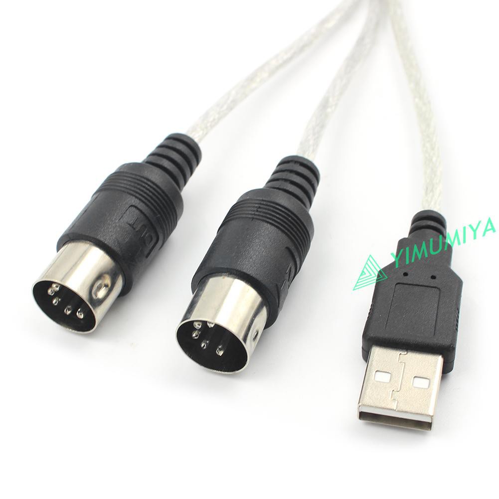 Cáp Chuyển Đổi Midi Sang Usb Cho Máy Tính