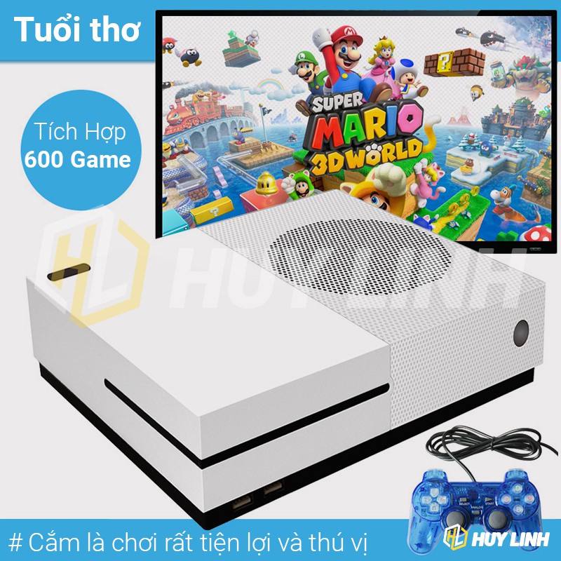 Máy chơi game 2 người XGAME 600H - NES, GBA, NEOGEO tích hợp sẵn 600 game