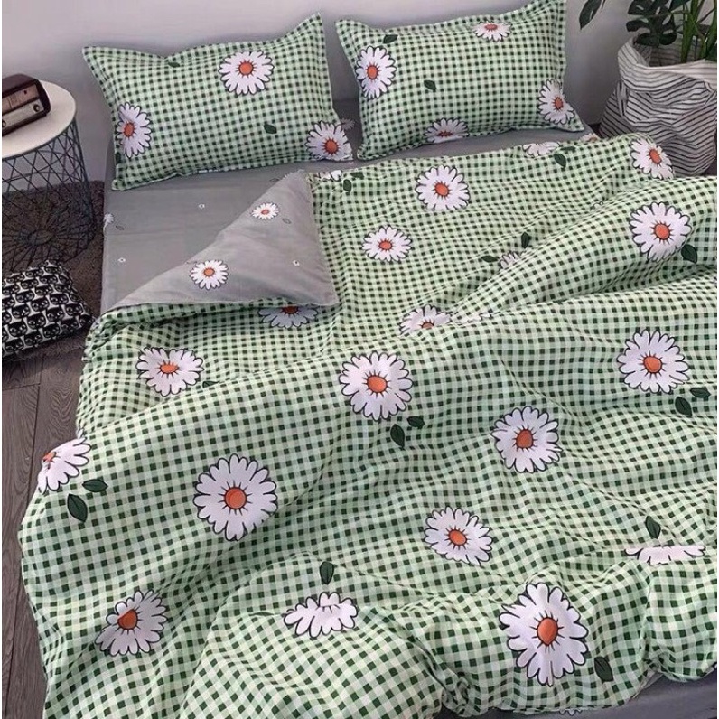 Bộ 5 Món Vỏ Chăn Ga Gối Cotton Poly 1