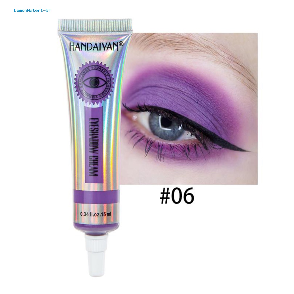 Phấn Mắt Dạng Kem Handaiyan 15ml Không Nhòe Lên Màu Chanh Tiện Dụng