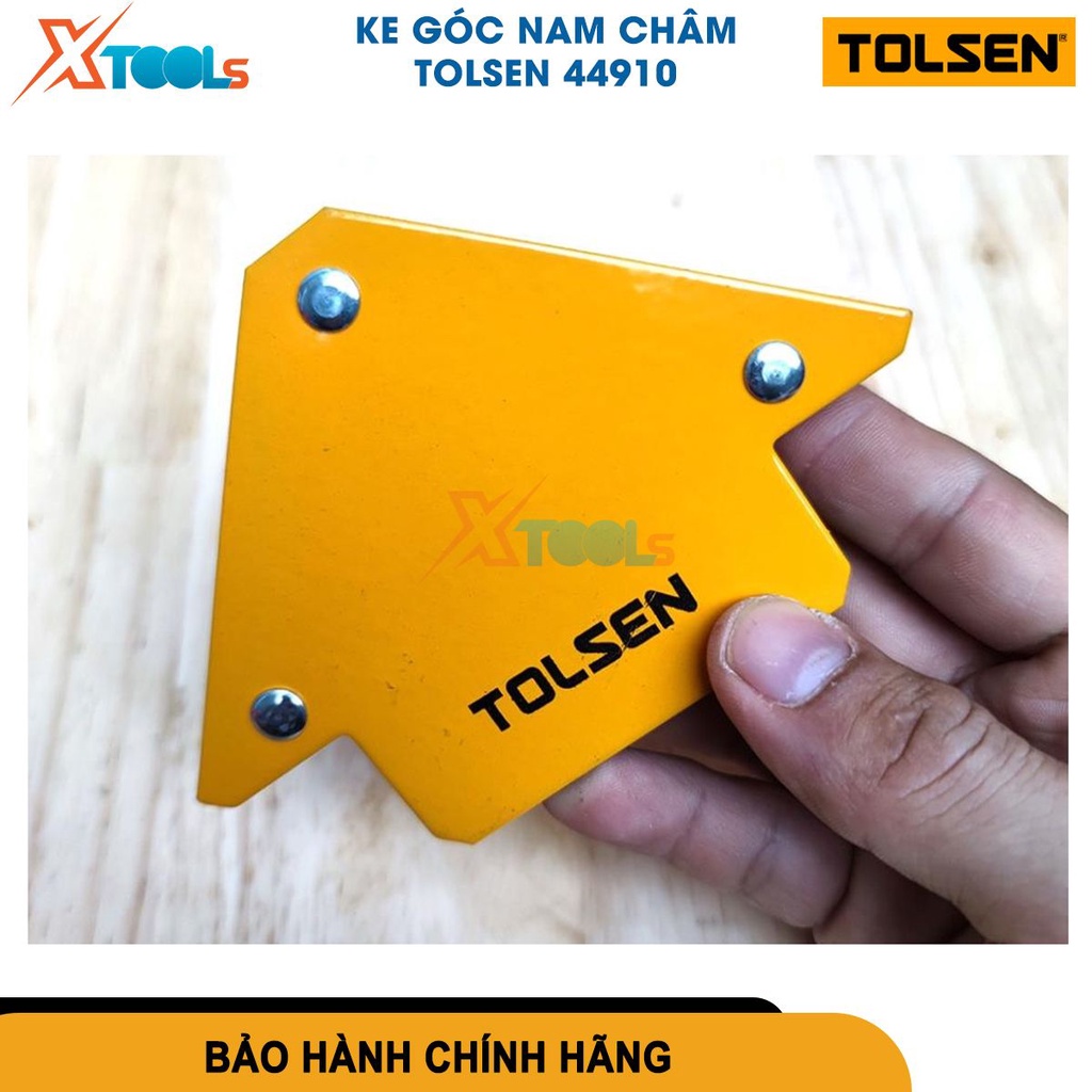 Ke góc nam châm 25LBS 50LBS 75LBS TOLSEN, ke góc hàn 3 góc định hình góc vuông 90° khi hàn, định hình[CHÍNH HÃNG][XTOOLS