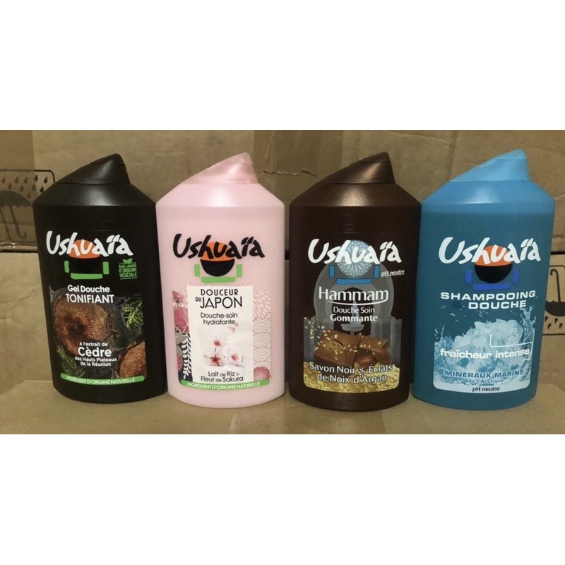 🎀SỮA TẮM DẠNG GEL USHUAIA -250 mL