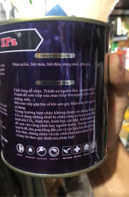 SƠN MẠ KẼM
