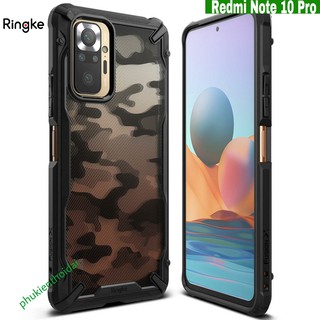 Ốp lưng Redmi Note 9s / Note 9 Pro / Note 10 Pro Ringke Fusion X chống sốc chống va đập mạnh ( check code )