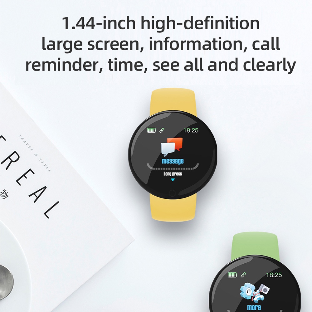Đồng Hồ Thông Minh D13 / D18S / D20S Chống Thấm Nước Hỗ Trợ Theo Dõi Sức Khỏe Android