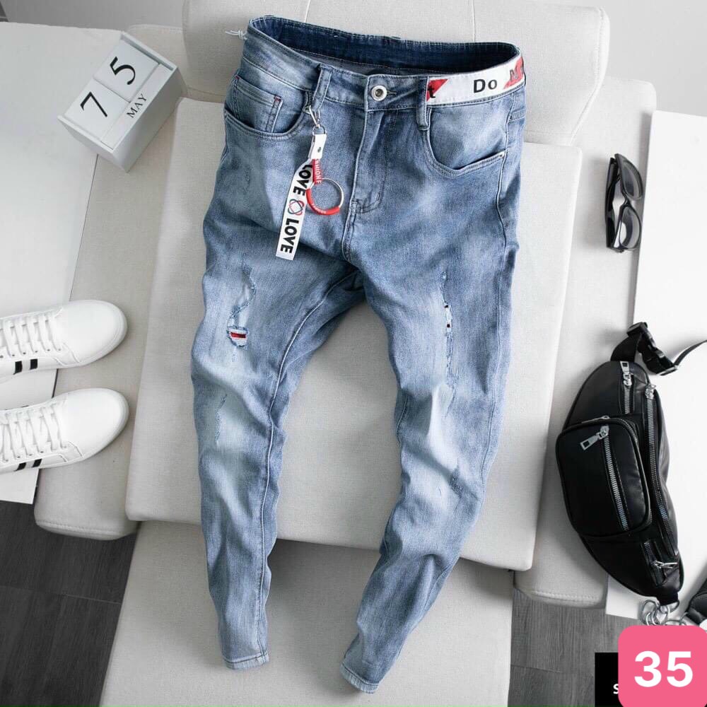Quần Jean Nam Cao Cấp 1077HD Nhiều Mẫu Mới