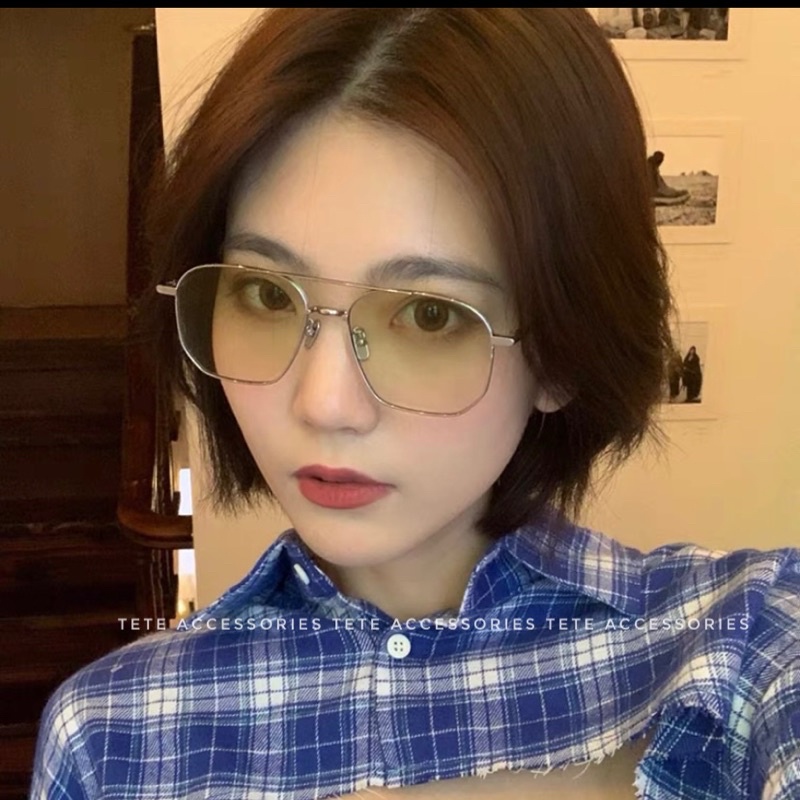 Kính mắt thời trang cao cấp 🇻🇳 Mắt kính gọng ngang 🇻🇳 kính thời trang kim loại nam nữ