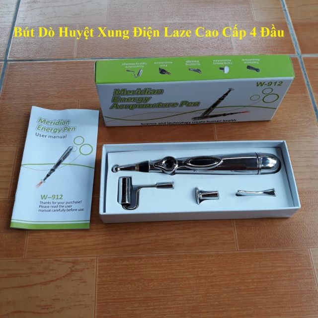 Bút Xung Huyệt Châm Cứu Laze 5 Đầu Dò Pen/DF-618/THIETBIYTEHOAXUONG