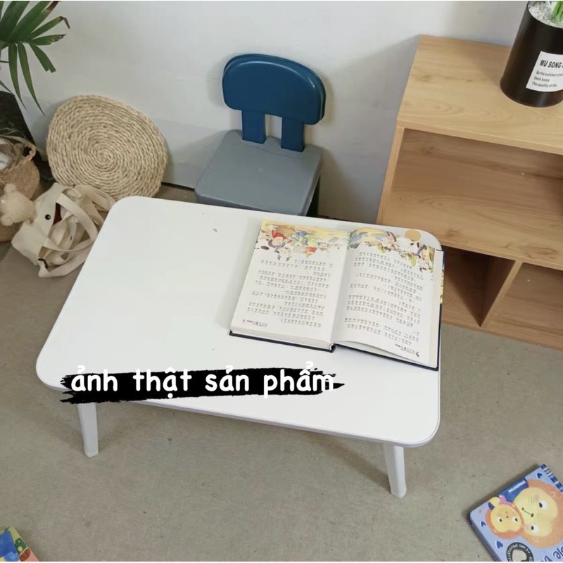 Bàn gấp học sinh, decor trang trí phòng ngủ, bàn để laptop mini, bàn làm việc gấp gọn thông minh | BigBuy360 - bigbuy360.vn