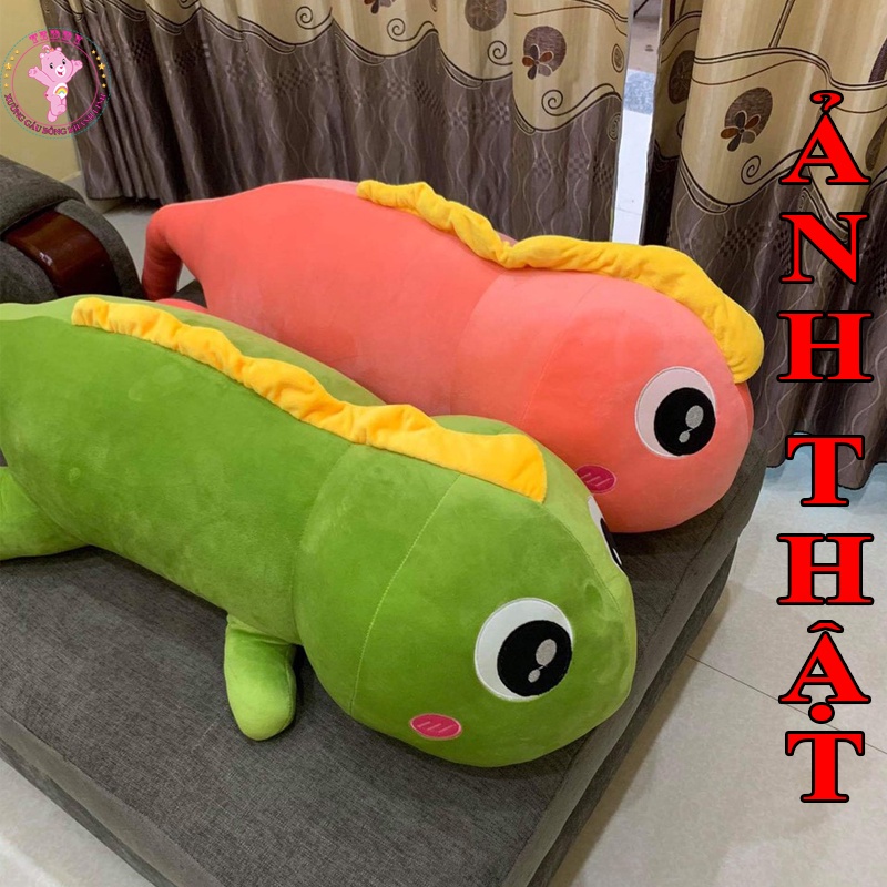 Gấu Bông Khủng Long Đuôi Tim Siêu To Khổng Lồ Size 1M2 Chất Liệu Vải Bông Cao Cấp Hàng Xuất Siêu Thị