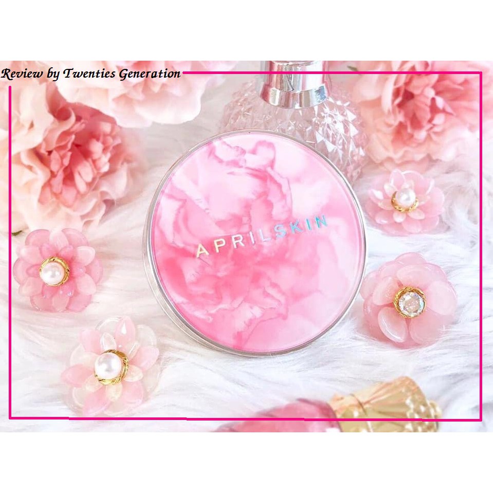 PHẤN NƯỚC / CUSHION APRIL SKIN / Phấn Nước April Skin Magic Snow Cushion SPF 50+/ PA+++ | BigBuy360 - bigbuy360.vn