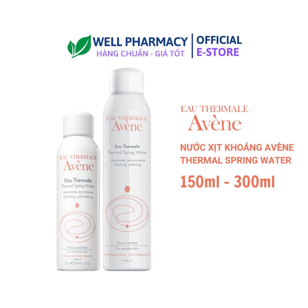 Pháp - Xịt Khoáng Avene Eau Thermale Thermal Spring Water ( 300ml - 150 ml)