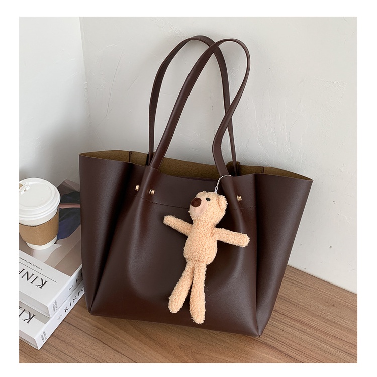 Túi Tote Đeo Vai / Kẹp Nách Cỡ Lớn Phong Cách Retro Thời Trang Mùa Thu 2020 Hàng Mới FT7118