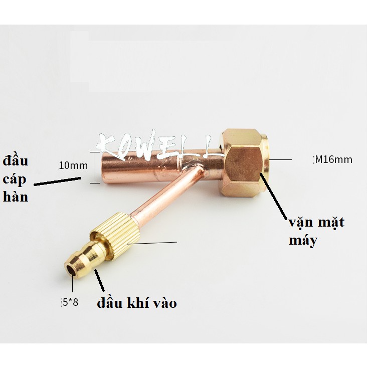 Đầu chế mỏ hàn Tig WP26 QQ150 WP18