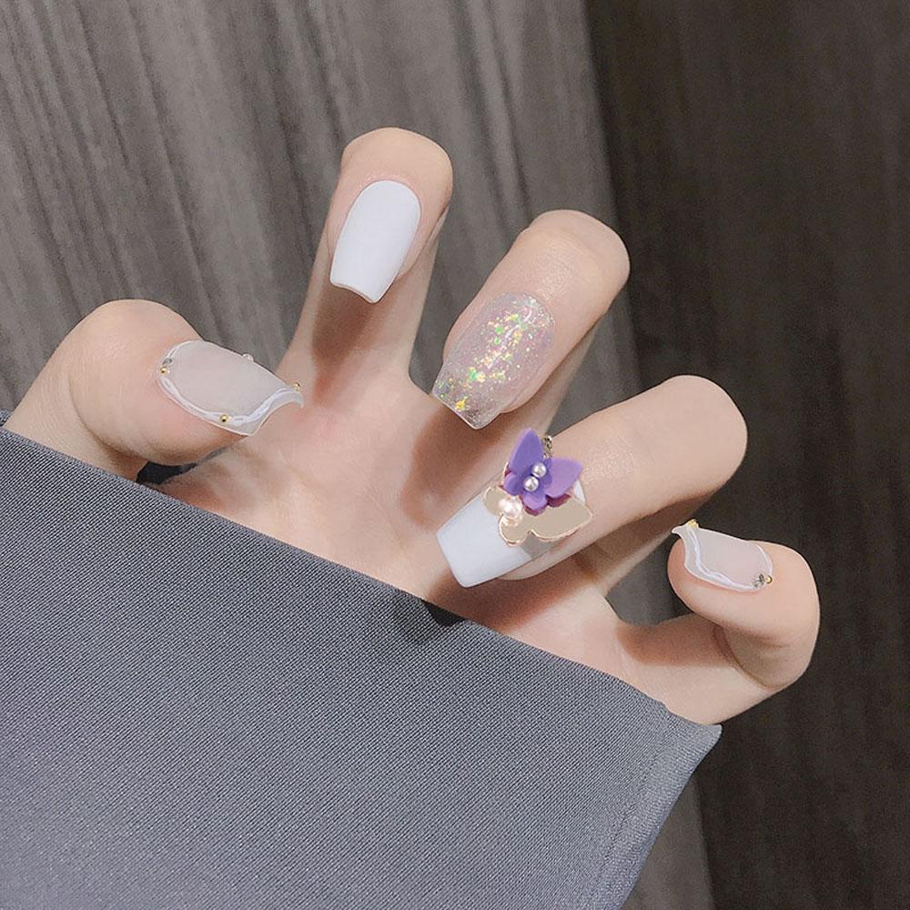 Phụ Kiện Trang Trí Móng Nghệ Thuật Hình Trái Tim 3D Bằng Hợp Kim Xinh Xắn