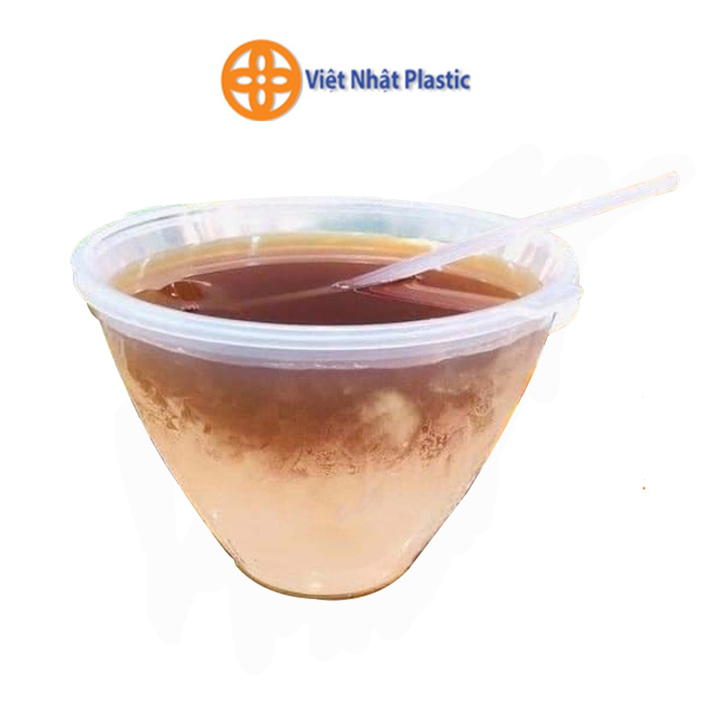 Bát nhựa đựng và làm lạnh đồ uống Việt Nhật Plastic kèm gáo múc