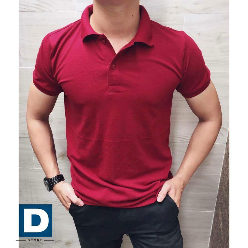 Áo polo nam VERATINO cổ dệt chất cotton co dãn thoải mái