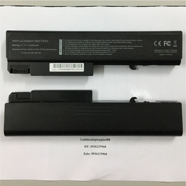 Pin laptop HP 8440P