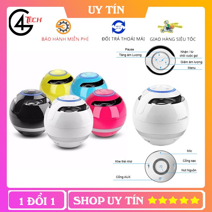 Loa trứng mini bluetooth A18 ⚡ Âm thanh vòm ⚡ Bảo hành 1 đổi 1