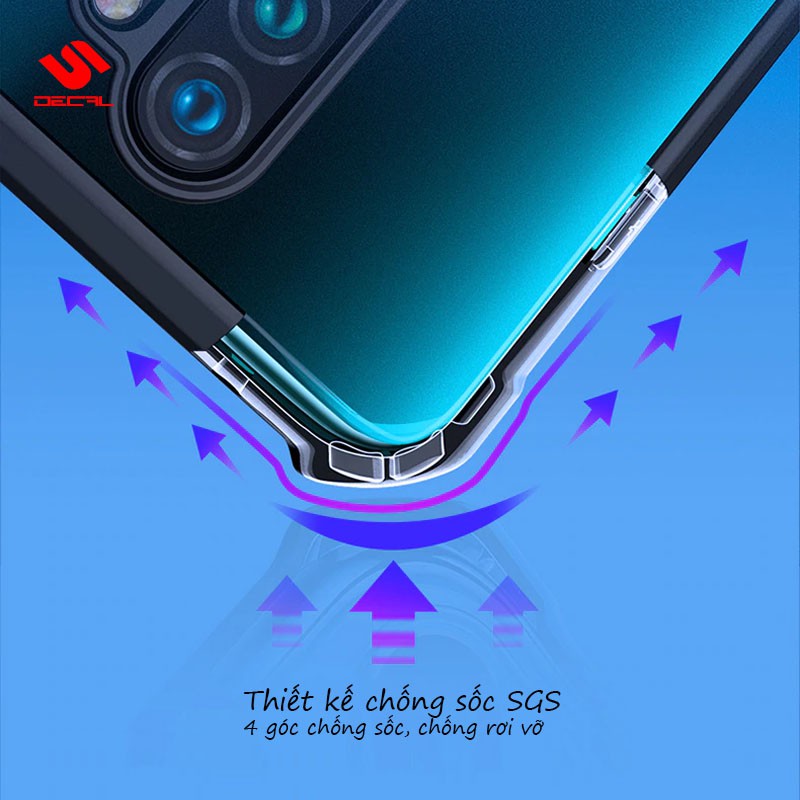 Ốp lưng XUNDD Redmi Note 8 Pro, Mặt lưng trong, Viền TPU, Chống sốc | BigBuy360 - bigbuy360.vn