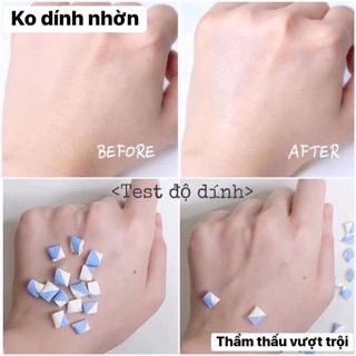 Set kem chống nắng xanh Oxygen Water 60ml+60ml +15ml