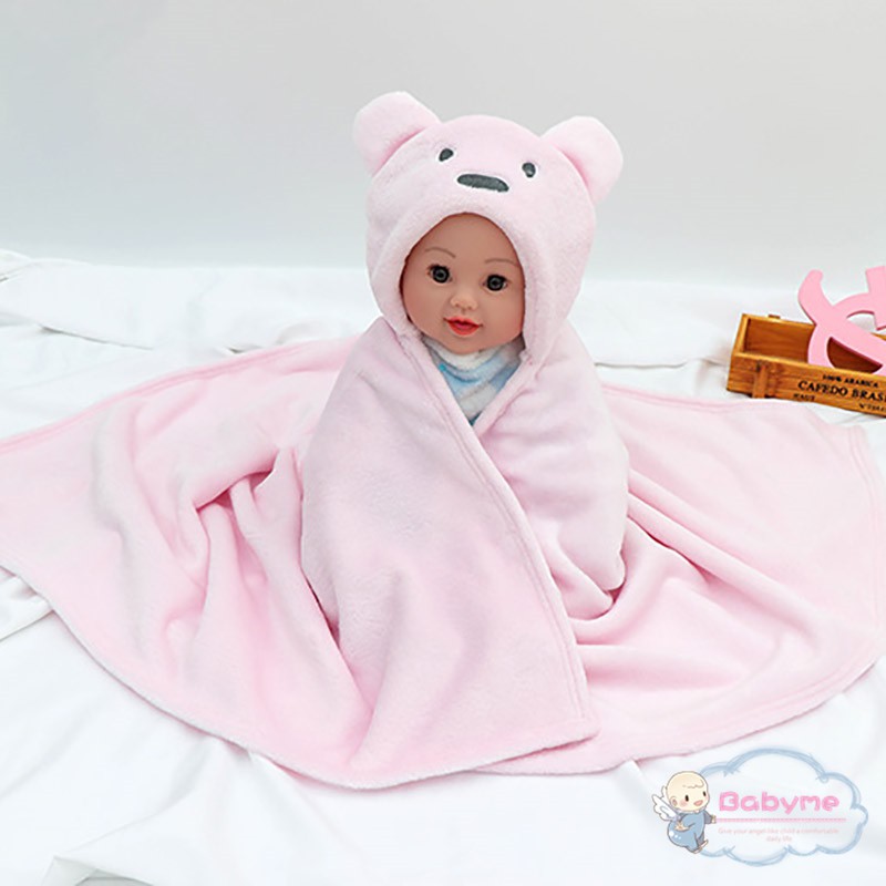 Khăn bọc tắm bằng cotton mềm mại cho bé