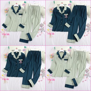 Pijama Lụa Dài Tay Cao Cấp Y77
