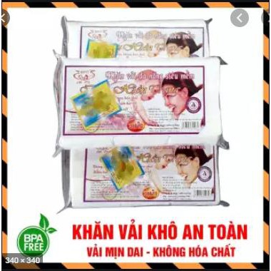 Khăn vải khô đa năng Baby Hiền Trang an toàn Gói 220g