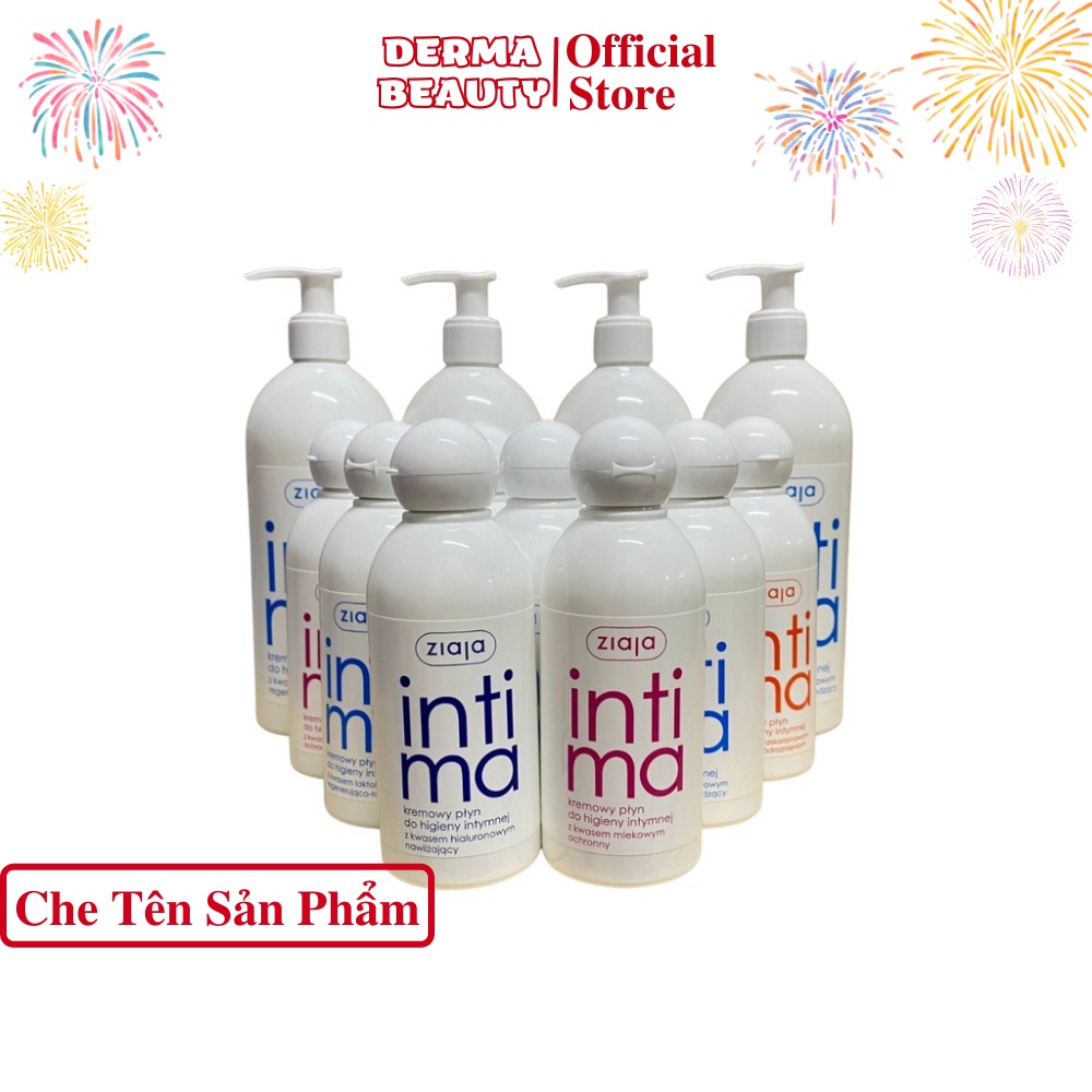 Dung Dịch Vệ Sinh Phụ Nữ Intima Ziaja Gel Phụ Khoa Giảm Khí Hư Huyết Trắng Full Màu 200 - 500ml - Derma Beauty