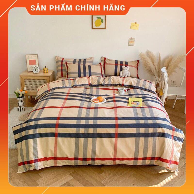 Set chăn ga gối 4 món cotton poly hàng nhập khẩu nguyên bộ họa tiết đa dạng MSP90349 | BigBuy360 - bigbuy360.vn