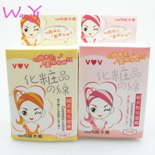 Bông tẩy trang cotton 100 miếng