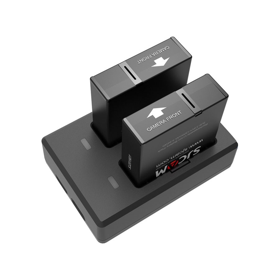 Dock Sạc Pin Đôi Dành Cho Camera Hành Trình SJCAM SJ9 / SJ10 - Hãng phân phối chính thức