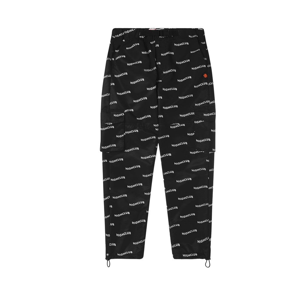 Quần Dài LOGO WORDMARK Đen Dù - HIGHCLUB Brand Chính Hãng