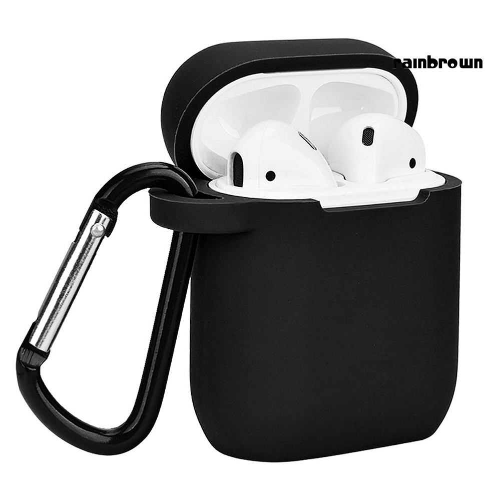 Hộp Bảo Vệ Bằng Silicone Chống Bụi Cho Hộp Sạc Airpods