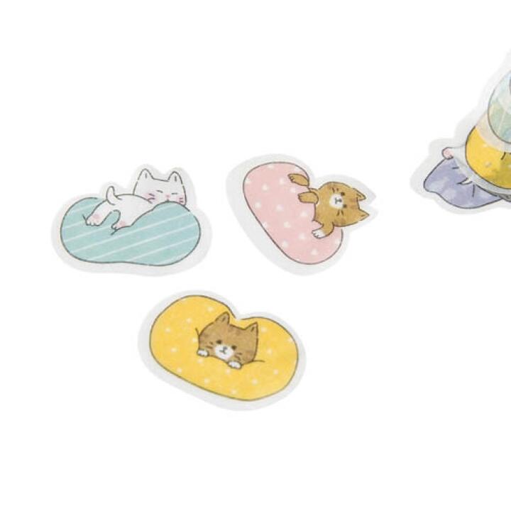 Cuộn Băng Dán Trang Trí Sticker ARTBOX Hàn Quốc Hình Những Chú Mèo