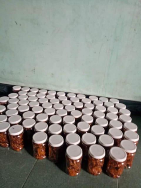 250gr Mực rim tỏi ớt nhà làm_Đặc sản bình định