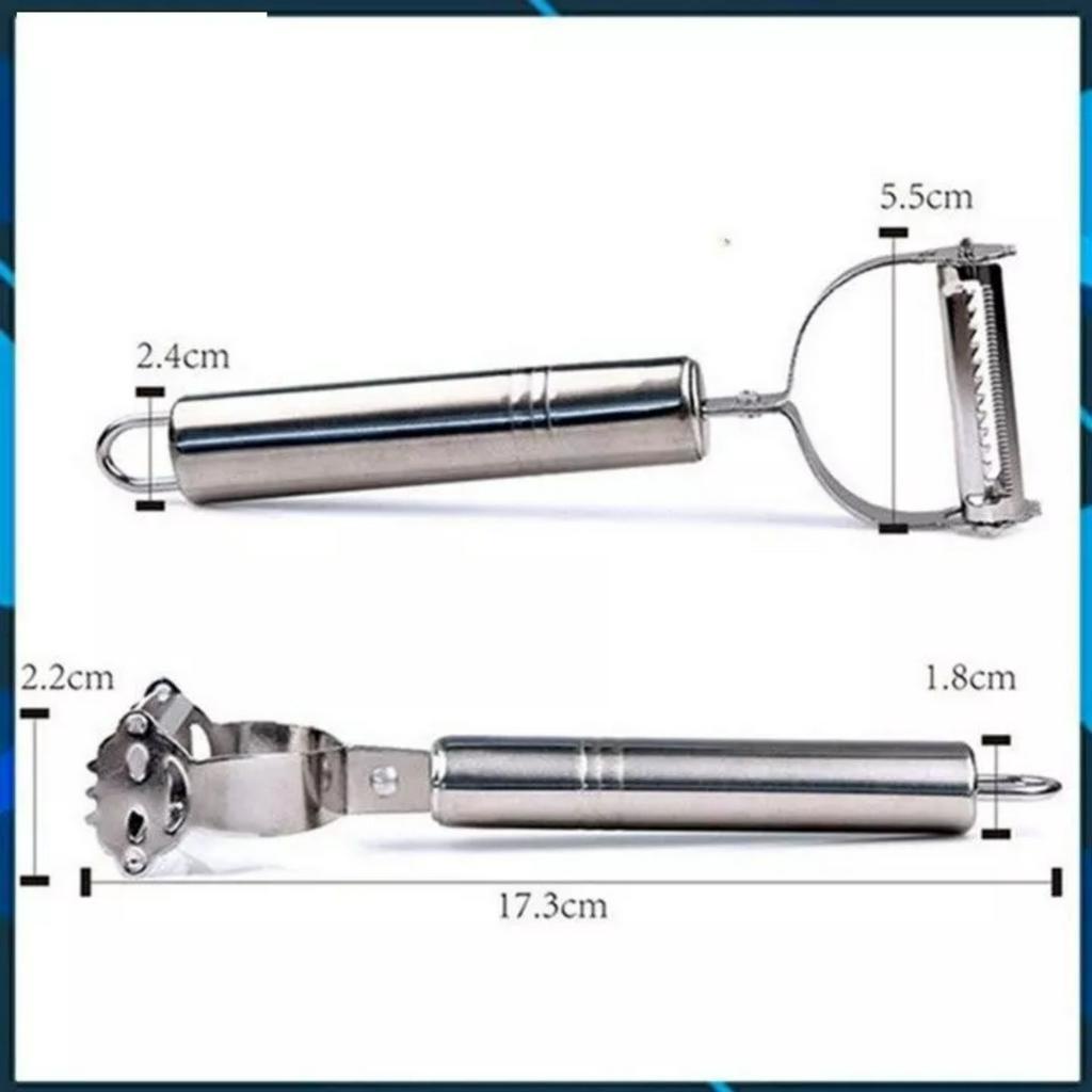 Dụng cụ gọt vỏ rau củ, hoa quả inox
