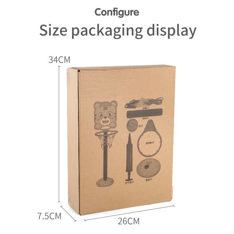 Bộ đồ chơi bóng rổ ZHAN QI TOYS đáng yêu cho trẻ em