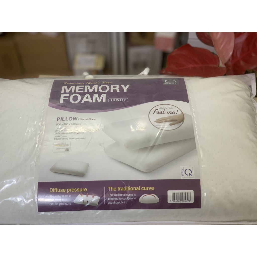 Gối Lock&amp;lock HLW112 memory foam