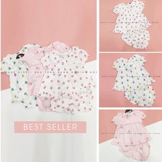 Bộ xô cộc baby doll cho bé gái mùa hè - quần áo xinh bé gái.