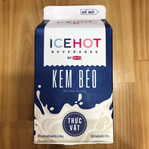 (HỎA TỐC) NGUYÊN THÙNG 24 hộp kem rich lùn / kem lùn - BAO BÌ MỚI