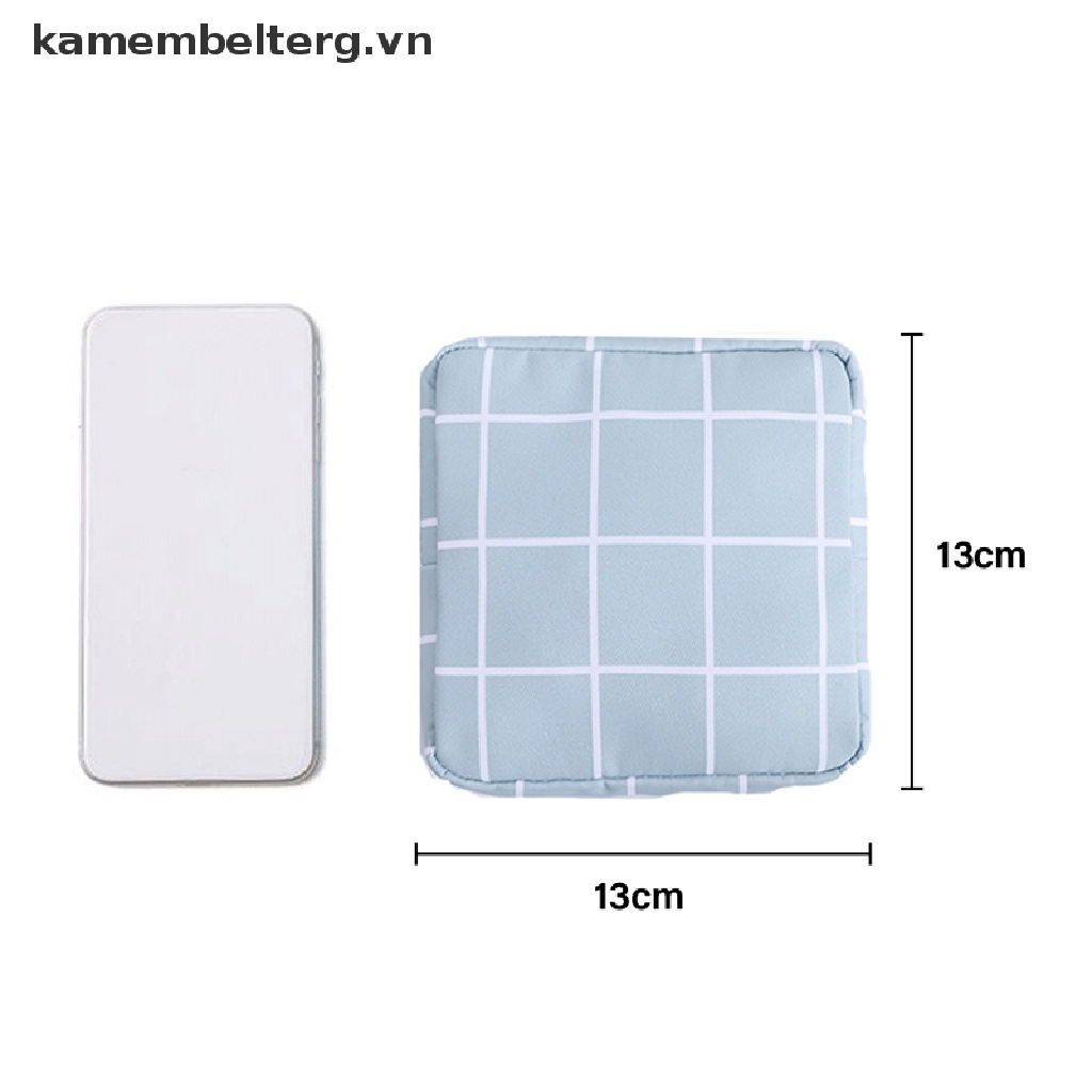 Kk set Túi Đựng Mỹ Phẩm / Khăn Ăn / Son Môi mini Có Khóa Kéo Cho Nữ